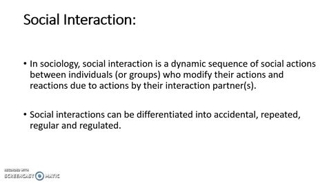 Social Interaction Readings in Sociology Epub